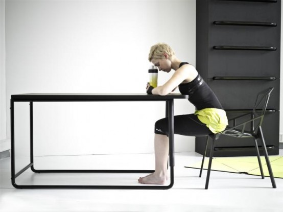 Modern Furniture Set That Allows To Stretch Your Body