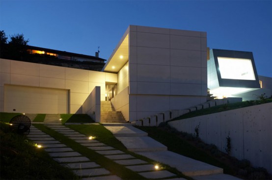 Contemporary Style Concrete House – Santander house by A-Cero