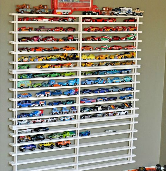 Cool and easy kids toys organizing ideas  16