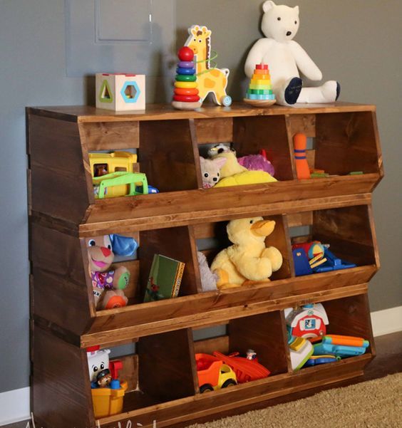Cool and easy kids toys organizing ideas  29