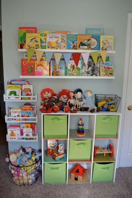 Cool and easy kids toys organizing ideas  8