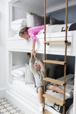 65 Cool And Functional Built-In Bunk Beds For Kids - DigsDigs