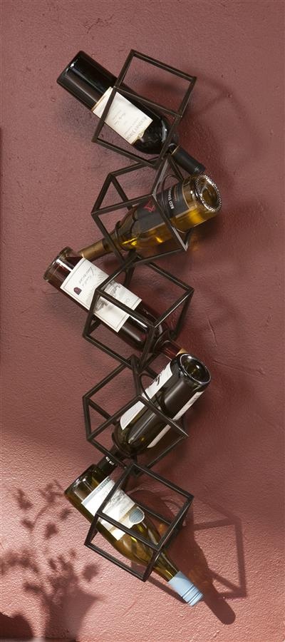 a quirky metal cube vertical shelving unit will be not only a storage unit but also part of decor of your kitchen