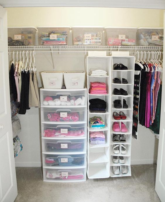 Cool and smart ideas to organize your closet  15