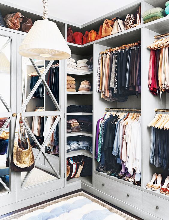 Cool and smart ideas to organize your closet  19