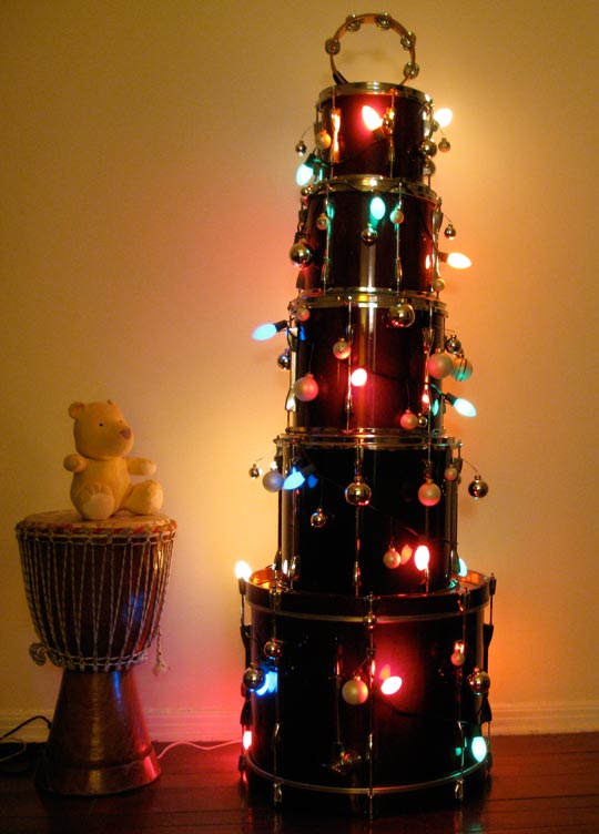 Musical Christmas Tree (via apartmenttherapy)