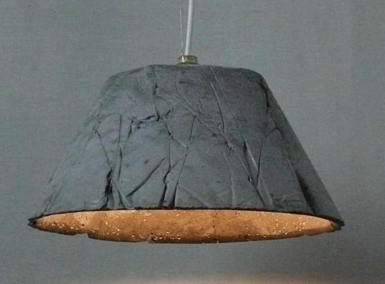Cool Industrial Concrete Lights: Catherina 30 Knitter