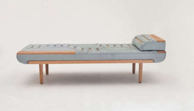 Cool lounge made with a traditional upholstery technique  4