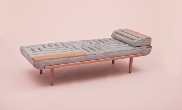 Cool lounge made with a traditional upholstery technique  9