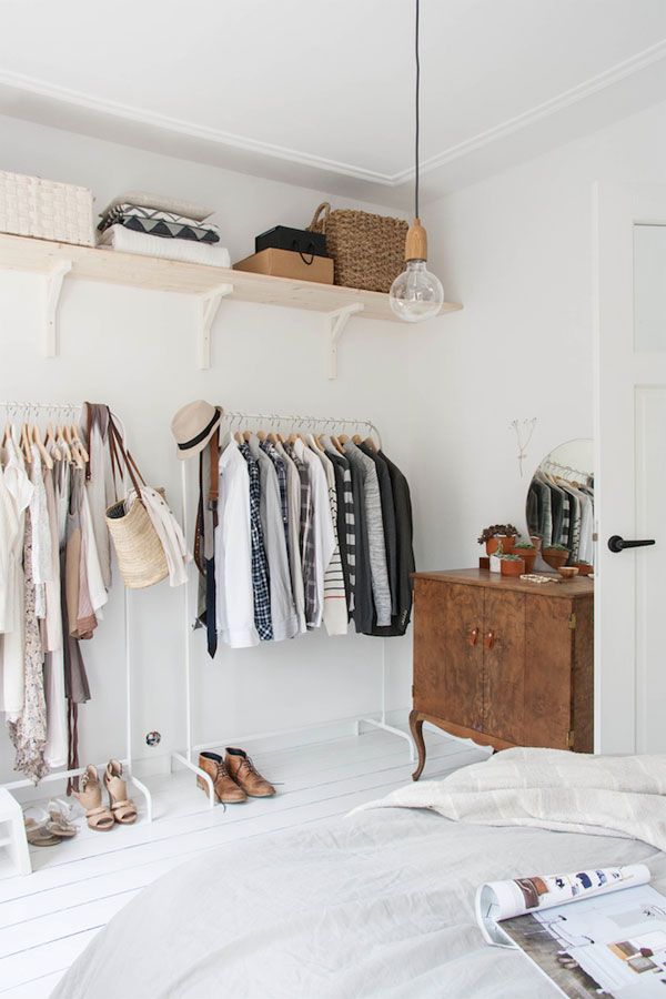 Cool makeshift closet ideas for any home  1