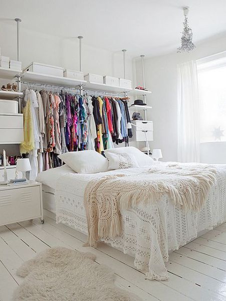 Cool makeshift closet ideas for any home  11