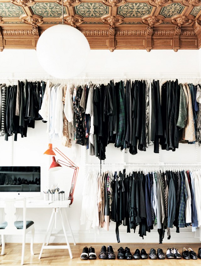 Cool makeshift closet ideas for any home  14
