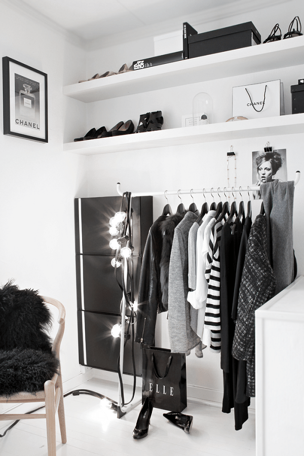 Cool makeshift closet ideas for any home  2