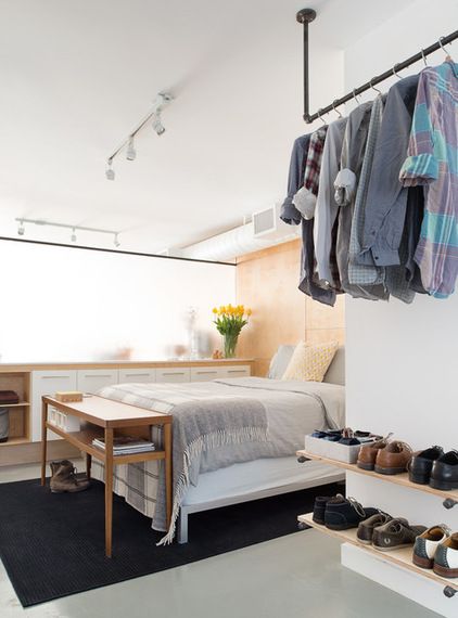 Cool makeshift closet ideas for any home  21