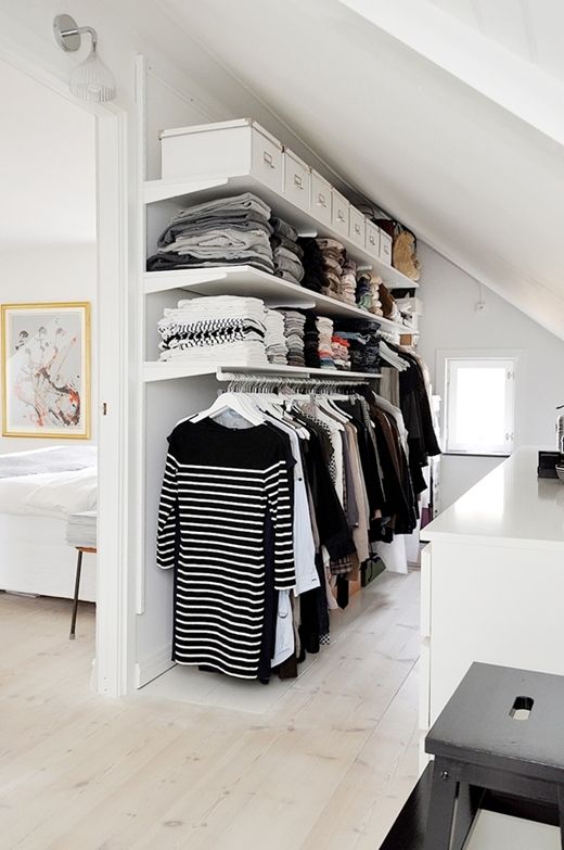 Cool makeshift closet ideas for any home  22