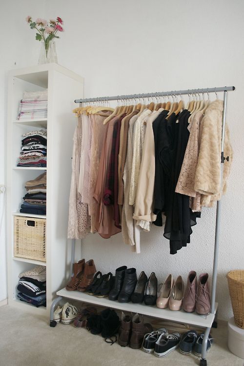 Cool makeshift closet ideas for any home  24