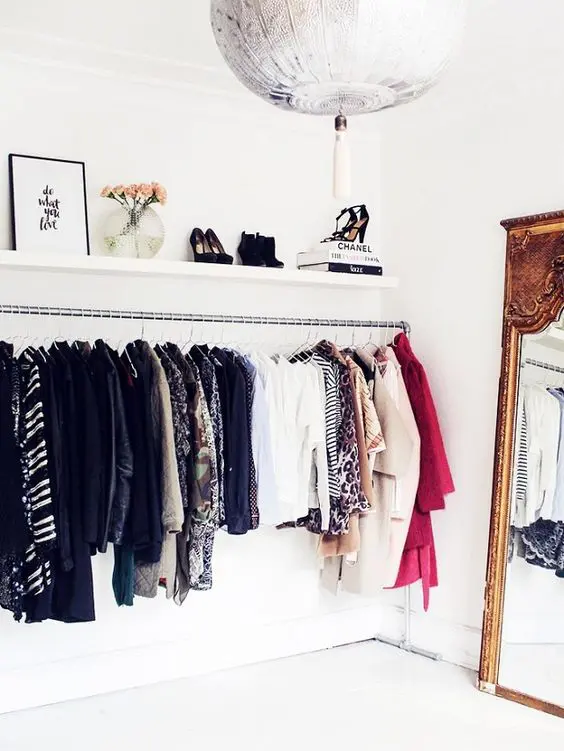 Cool makeshift closet ideas for any home  28