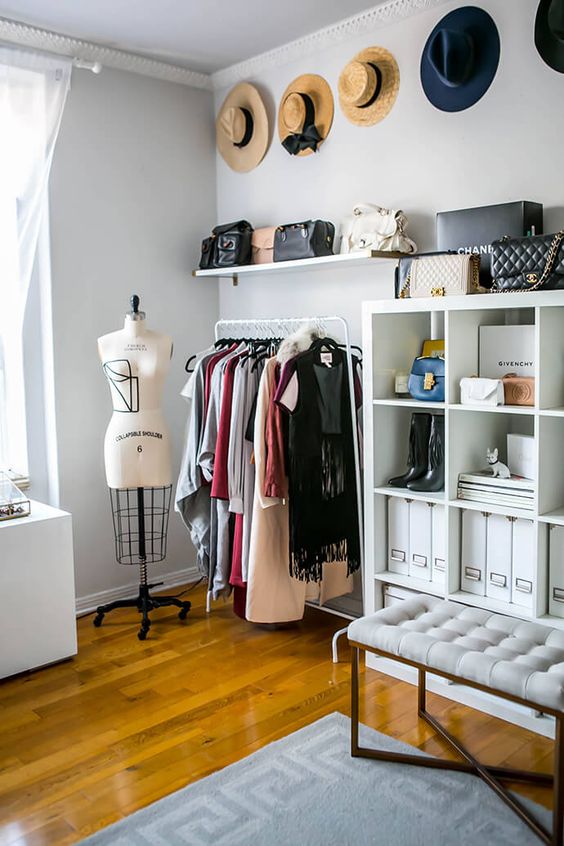 Cool makeshift closet ideas for any home  5