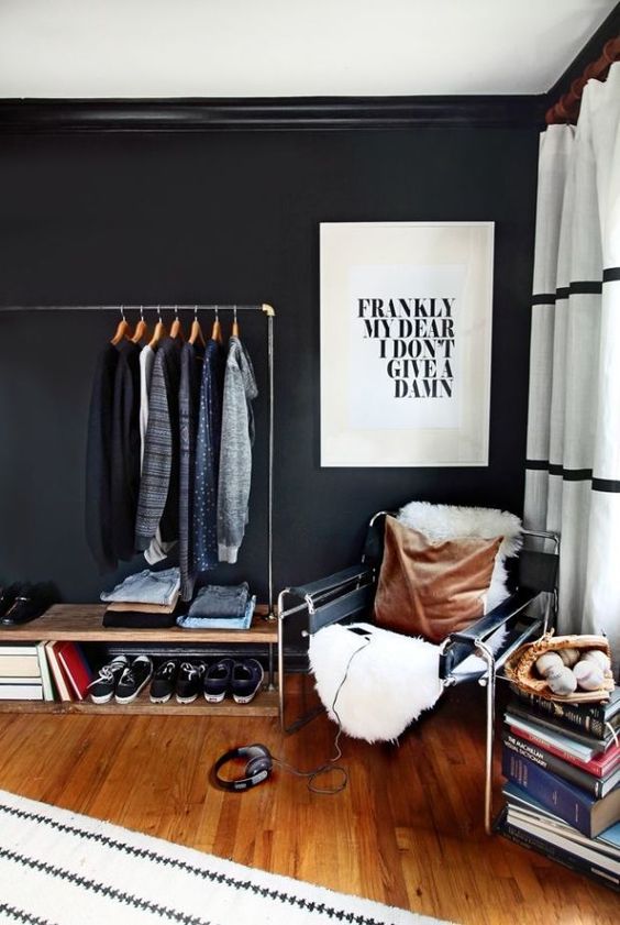 Cool makeshift closet ideas for any home  6