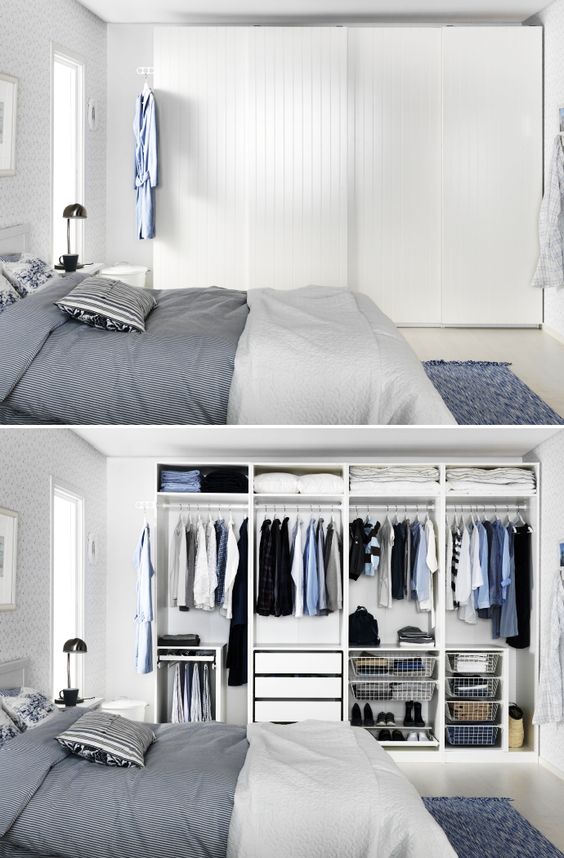 Cool makeshift closet ideas for any home  8
