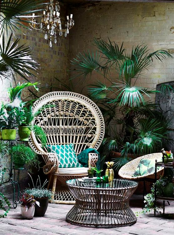 Cool rattan furniture pieces for indoors and outdoors  16