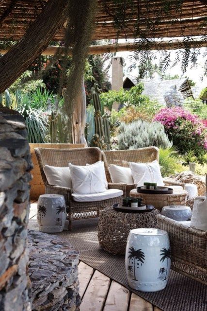 Cool rattan furniture pieces for indoors and outdoors  28
