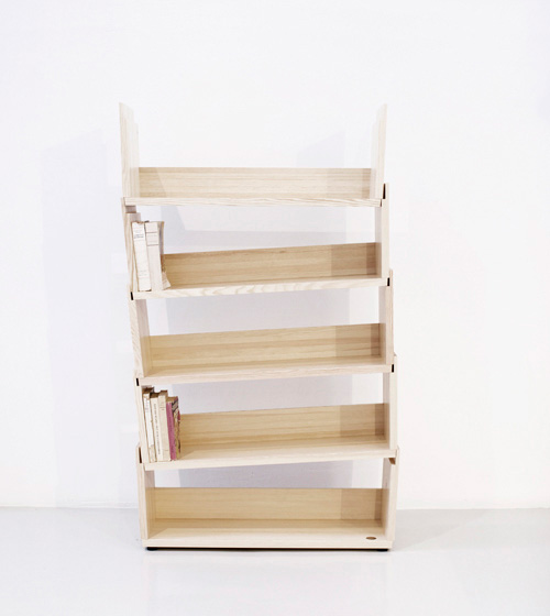 Cool Shelf System That Can Be Stacked In Three Ways