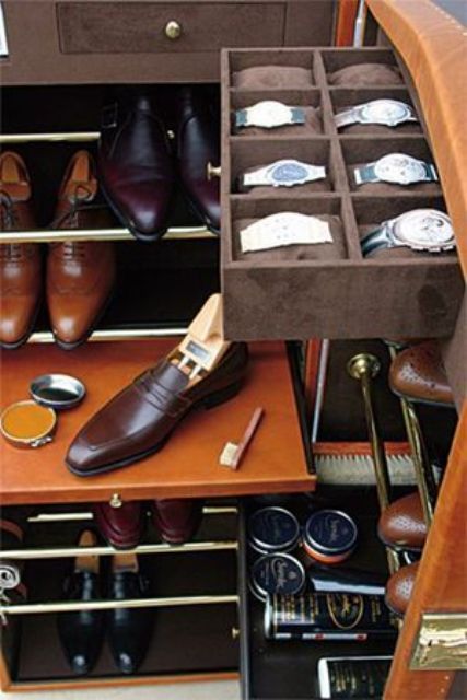 Cool ways to organize men accessories at home  7