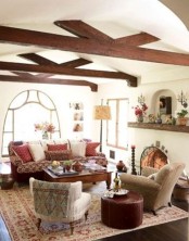 cozy-living-room-designs-with-exposed-wooden-beams-18