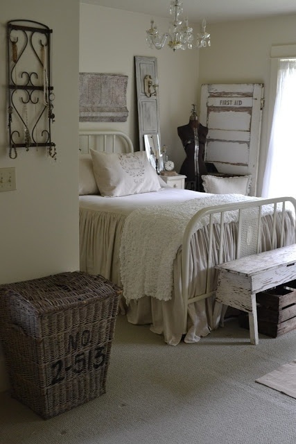 Old shutters could be repurposed into elements of decor or even into bases for light fixtures.