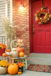Cozy Thanksgiving Porch Decor Ideas