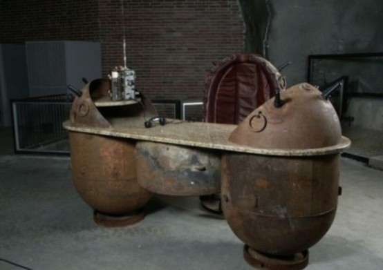 Crazy But Very Durable Naval Mines Furniture