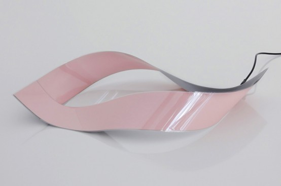 Creative Curved Lamps That Are Flexible Like Paper