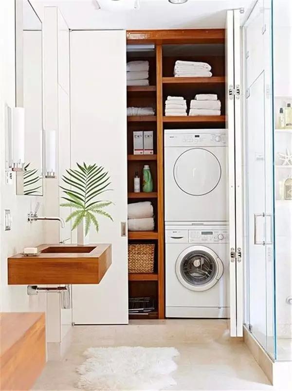 Creative ways to hide a washing machine in your home  2