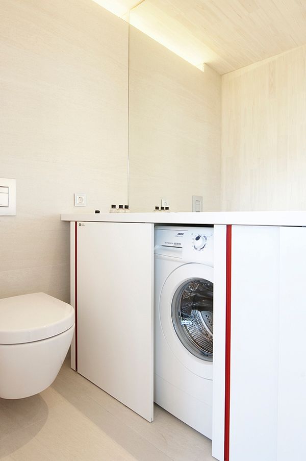 Creative ways to hide a washing machine in your home  6