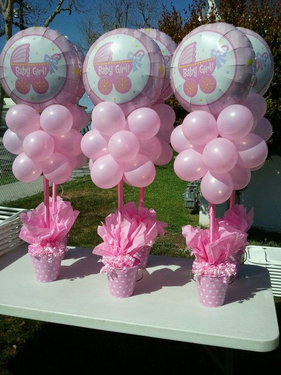 Cute balloon decor ideas for baby showers  15