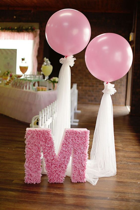 Cute balloon decor ideas for baby showers  20