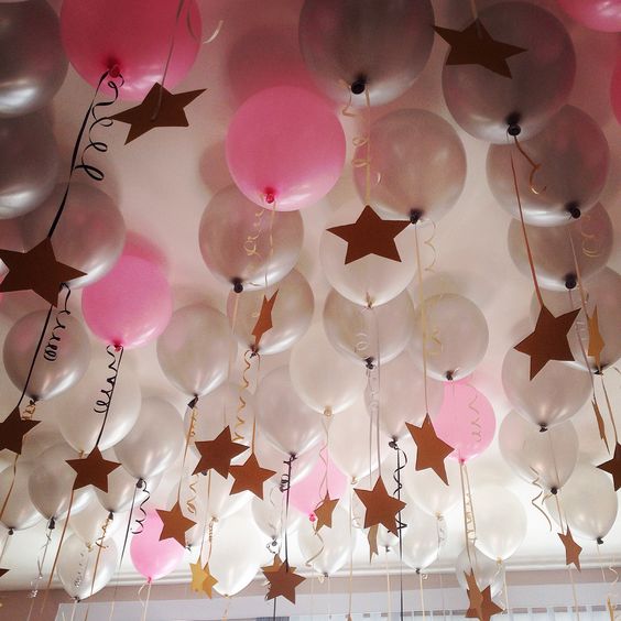 Cute balloon decor ideas for baby showers  24