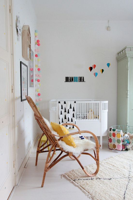 Cute mid century modern kids rooms decor ideas  14