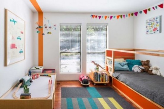 Cute Mid Century Modern Kids’ Rooms Décor Ideas