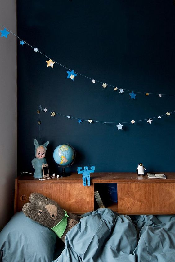 Cute mid century modern kids rooms decor ideas  8