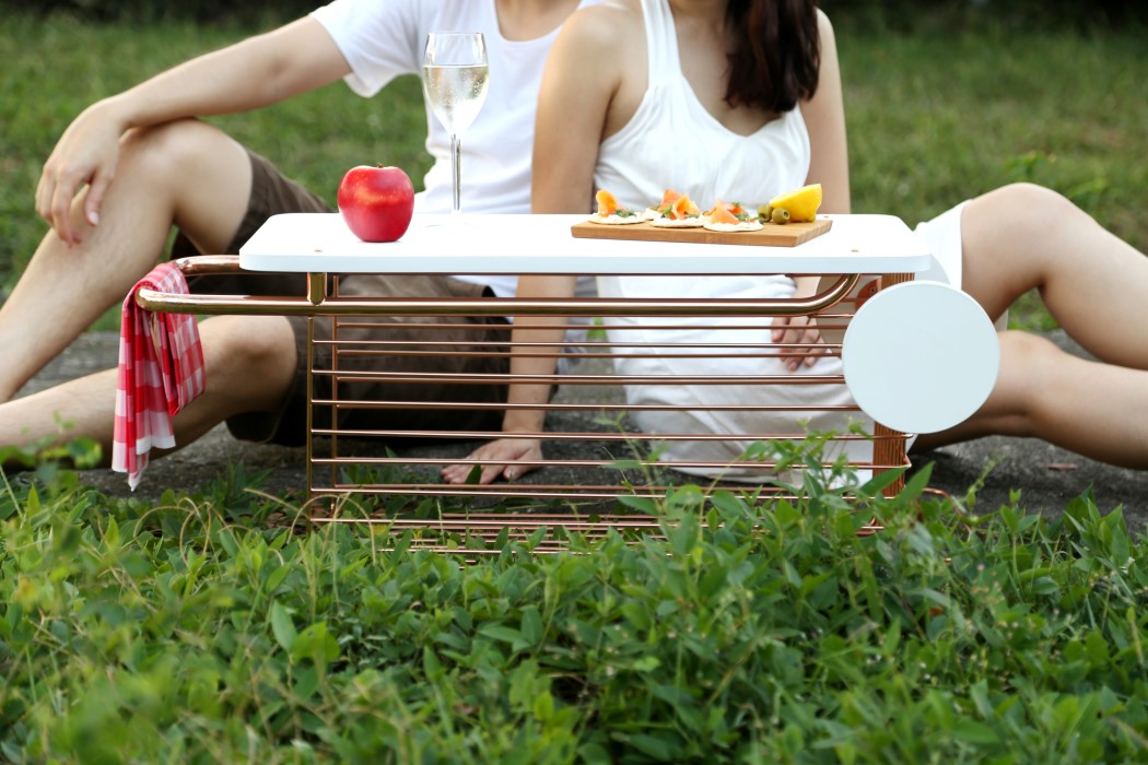 Cute wago trolley table for indoors and outdoors  1