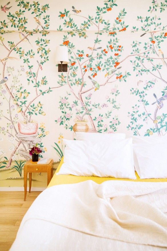 Decorating With Botanical Wallpaper Beautiful Ideas
