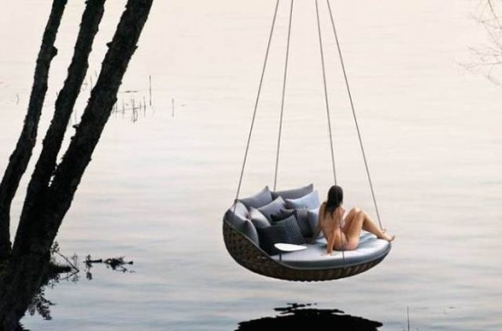 Dedon Swingrest Hanging Lounger For Luxurious Rest