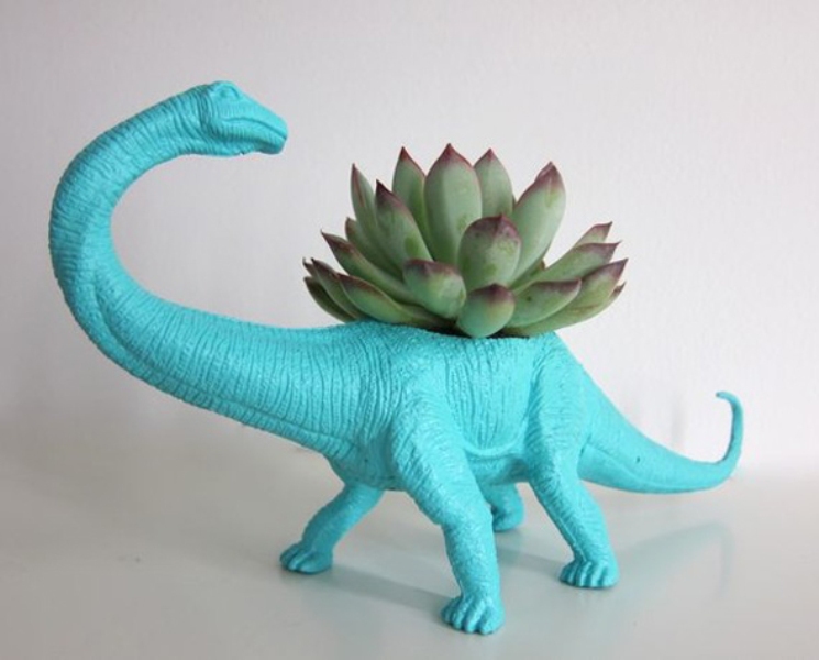 Dinosaur Planters For Kids' Rooms