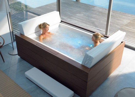 New Duravit Pool System – Pool Tubs with Massage
