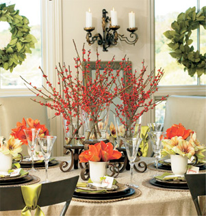 Easy holiday centerpiece  1