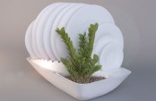 Eco Friendly Dish Rack And Planter In One
