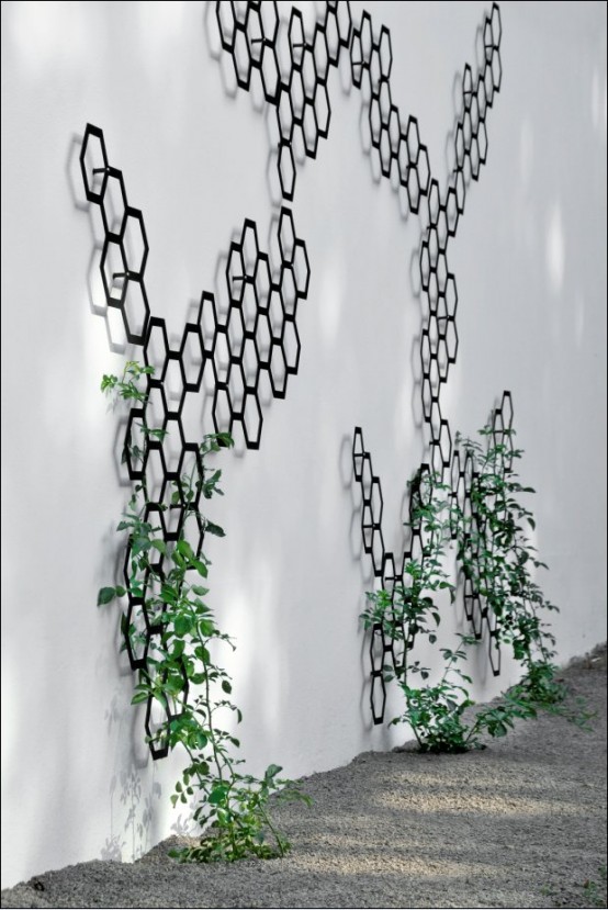 Elegant Decorative Trellis System Comb-Ination by Flora