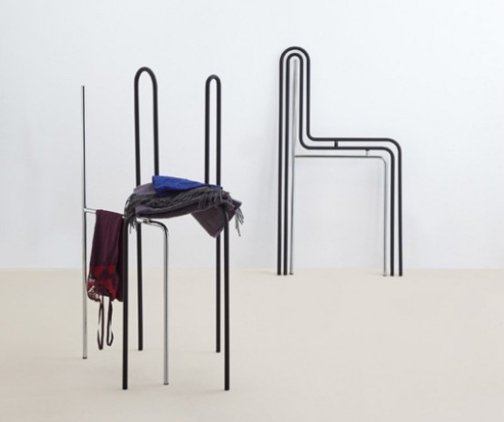 Minimalist Error Storage Chair For Your Clothes